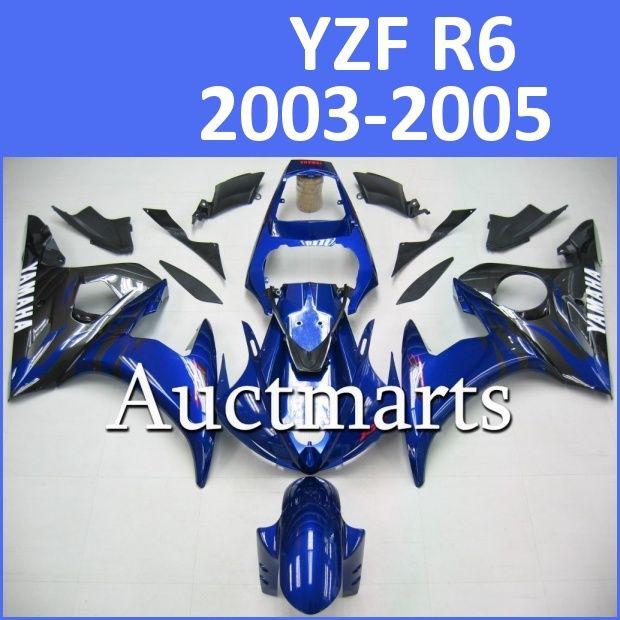 Fit yamaha yzf r6 03 04 05 ( or r6s 06 07 08 09 ) fairing kit bodywork d11 f11