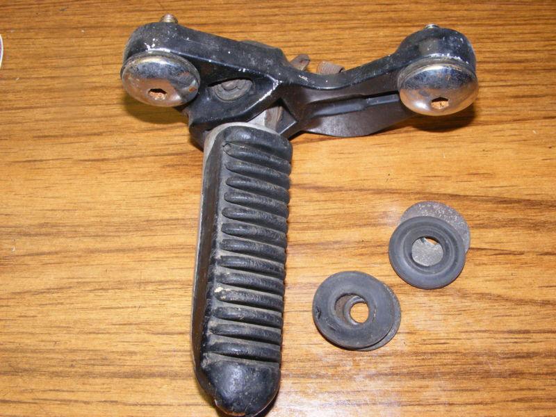 88 suzuki gsx600f katana front foot peg and bracket left