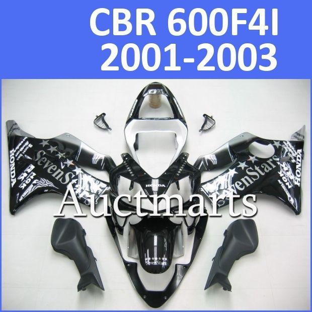 Fit honda 01 02 03 cbr 600f f4i 2001 2002 2003 fairing kit abs plastics d11 c11