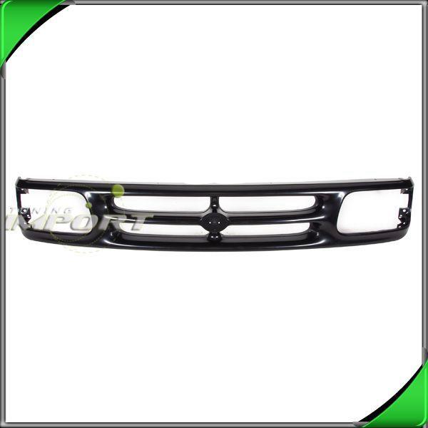 Front grille raw black ma1200145 cross bar frame 1994-1997 mazda b2300 se truck