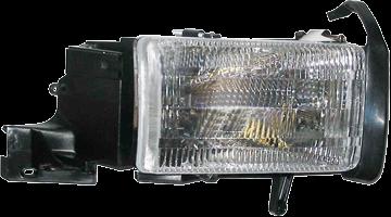 94-02 dodge pickup headlight headlamp assembly front passenger side right rh