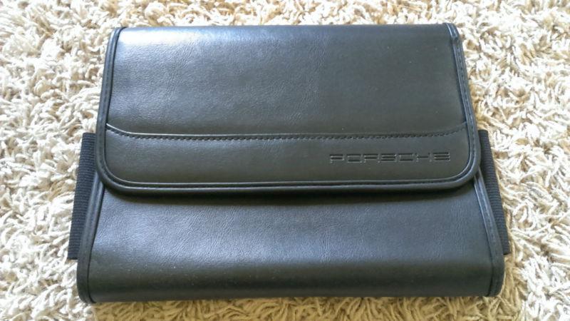 Porsche owners manual leather case