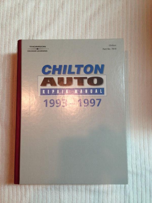 Chilton's repair manual