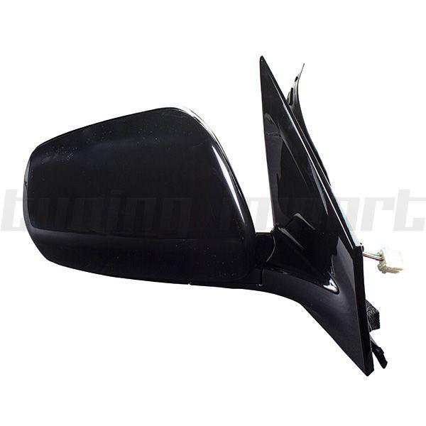 03 04 nissan murano power mirror non heat wo memory manual fold raw black right