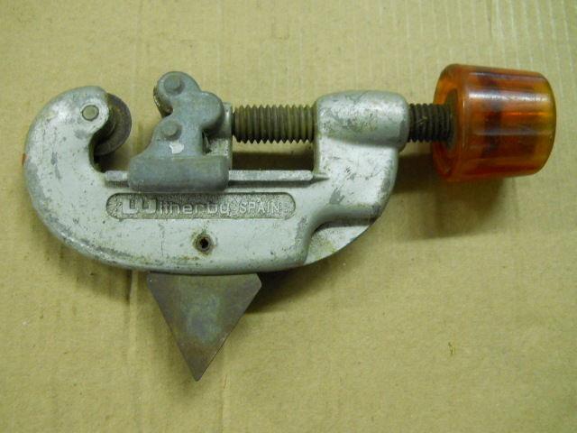 Vintage witherby spain  tubing pipe cutter 1/8 to 1 1/8