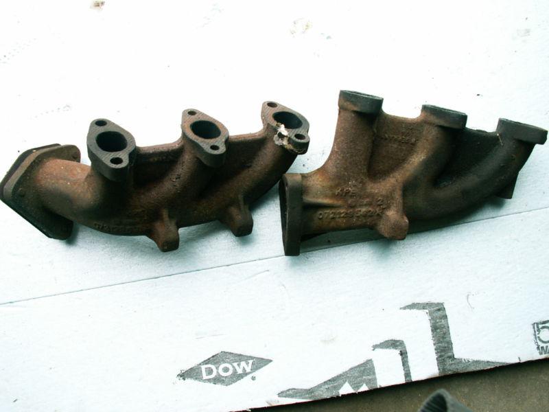 79 86 volvo diesel 6 cyl exhaust manifolds 260 262 80 81 82 83 84 85 87 88 240 