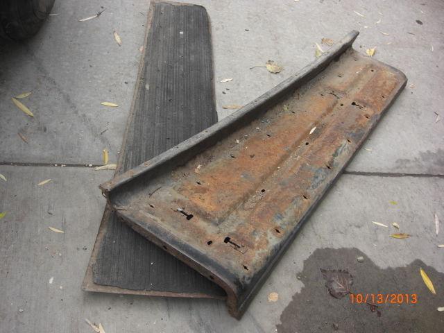 1935 buick model 40 coupe parts running board and supports