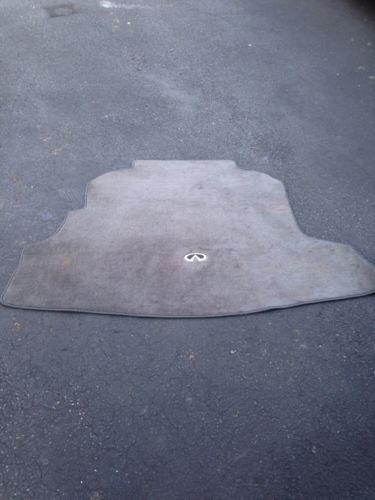 2003-2007 infiniti g35 coupe trunk floor mat carpet 999e3-jp000