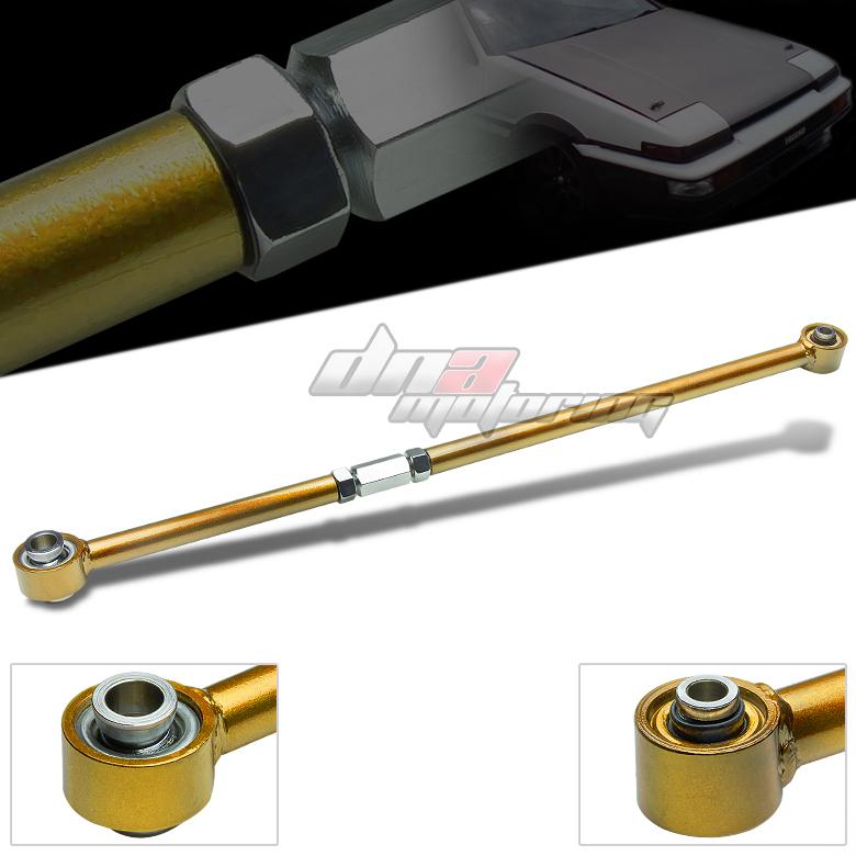 84-87 toyota corolla ae86 gold rear lateral link/rod control arm suspension kit