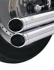 Vance & hines end cap slash billet big shot chrome for harley