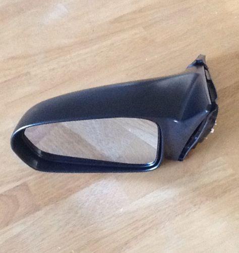 01-05 civic 4 door sedan black power side view door mirror driver left lh