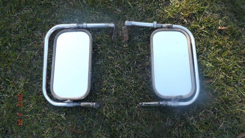 Vintage 1960's 70's ford dodge a100 chevy van truck towing door mirrors 