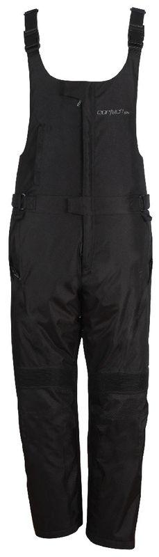 Cortech journey black xl snowmobile youth bibs pants snow x-large