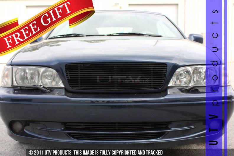 1998 1999 2000 2001 2002 2003 2004 volvo c70 billet grille combo 3pc kit black