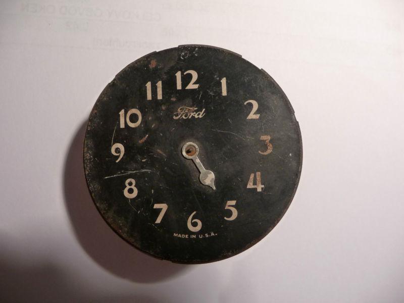 Vintage gauge ford 1935 mirror clock