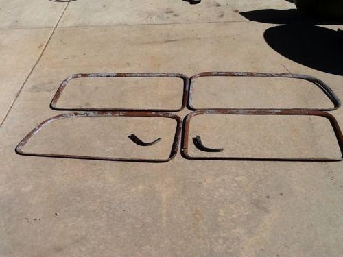 Chevrolet truck/suburban interior side window moldings,1947,48,49,50,51,52,53,54