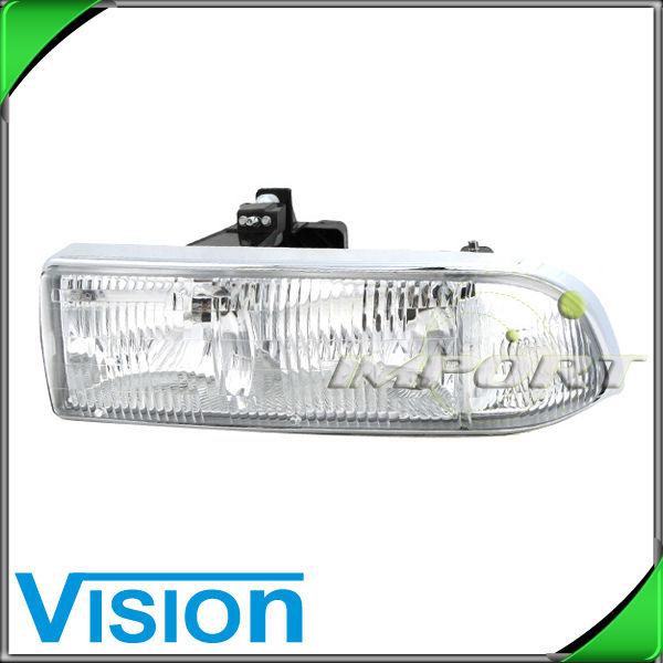 Driver side left l/h headlight lamp assembly replacement 98-05 chevy s10 blazer