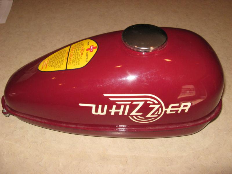 Whizzer motorbike original embossed gas tank  super nice! nos?