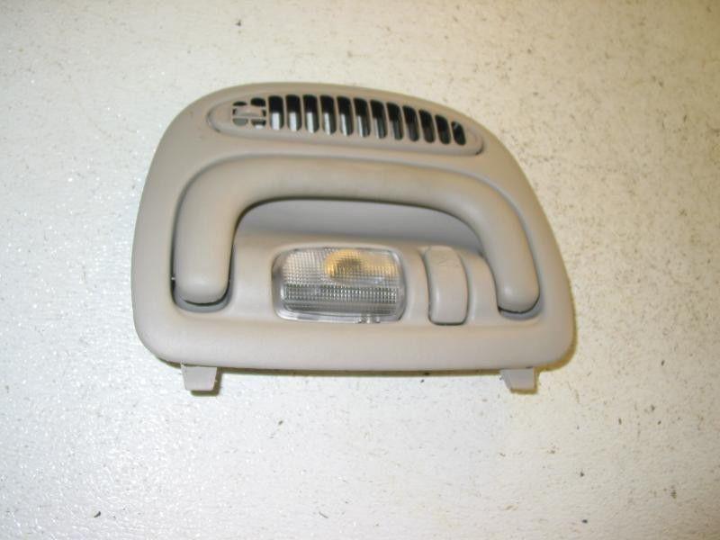 00 dodge caravan voyager right rear hvac vent panel with light