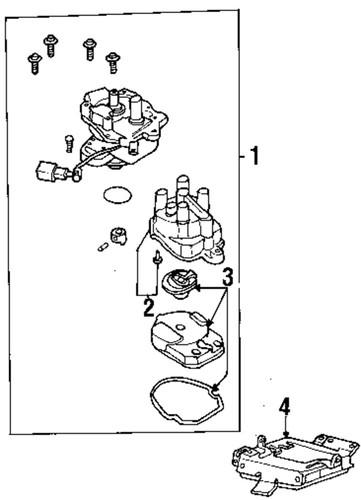 Nissan oem 221623s505 distributor cap