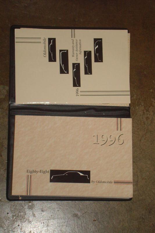 1996 olsmobile eighty-eight 88 owners manual portfolio kit