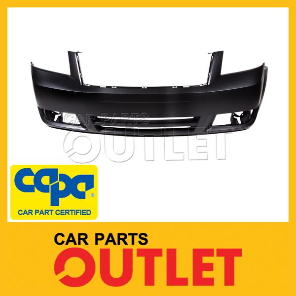 2008-2010 dodge grand caravan front bumper primed black cover sxt wo washer capa