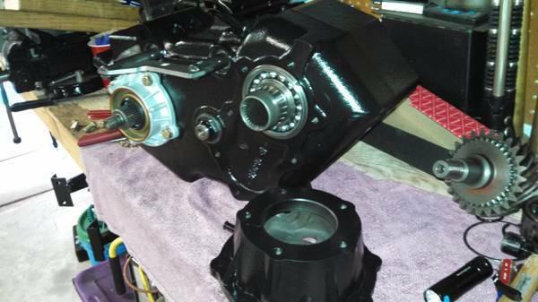 Chevrolet np205 np 205 transfer case turbo 400 with slip yoke eliminator rebuilt