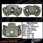 Centric parts 141.42151 front right rebuilt caliper with hardware