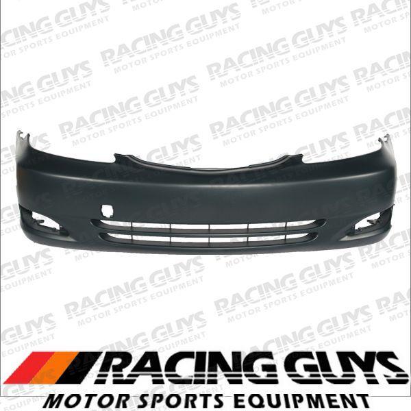 02-04 toyota camry front bumper cover primered new facial plastic to1000232