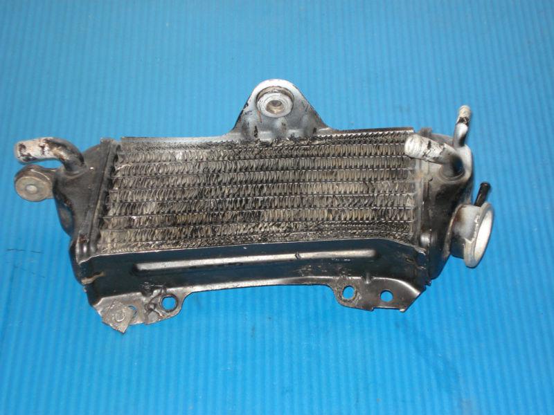 91 kawasaki kx 250 radiator right