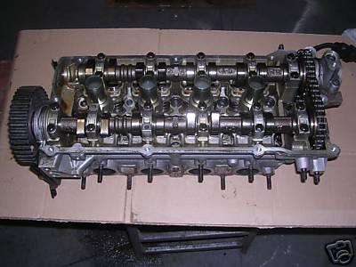 Complete cylinder head 2002 hyundai accent 1.6l dohc