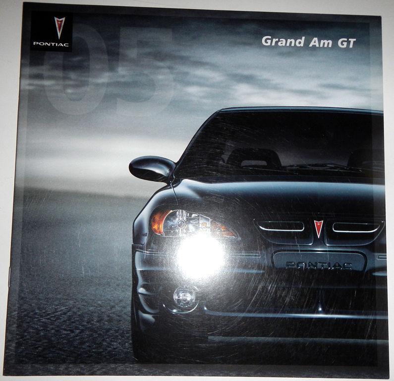 2005 pontiac grand am gt brochure