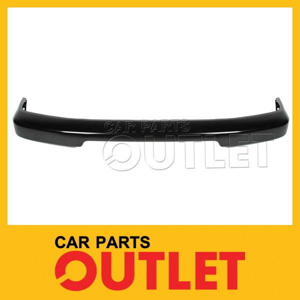 2000 2001 nissan xterra front upper bumper face bar primered black steel xe se