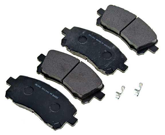 Altrom imports atm d906dp - brake pads - front, organic