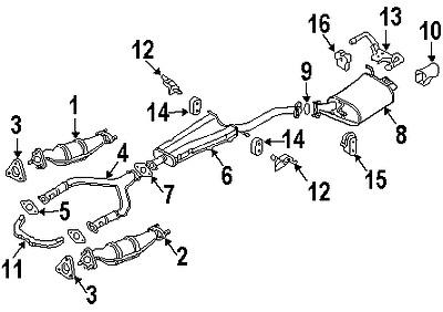 Infiniti 206517w000 genuine oem factory original hanger