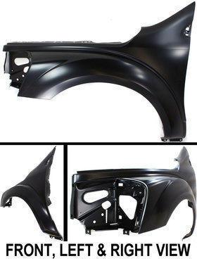 5134123aa primered new fender front left hand lh driver side dodge durango car