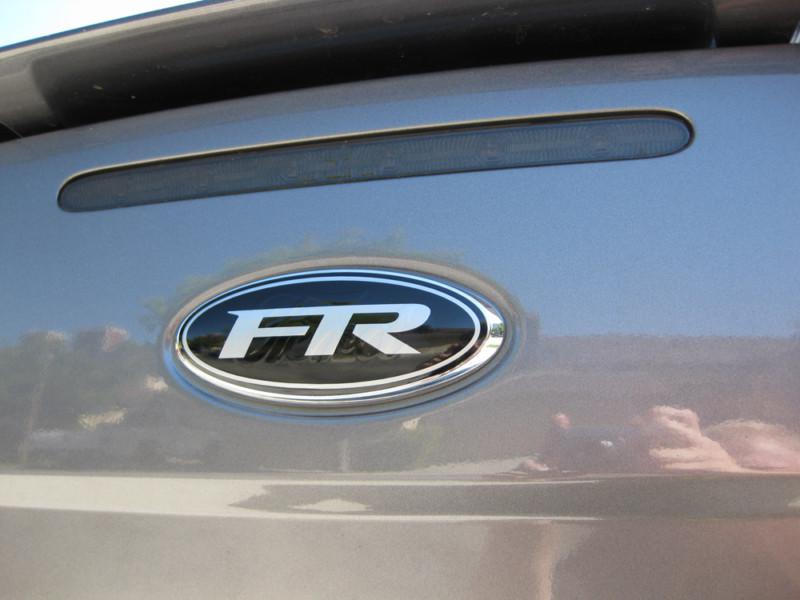 Fr emblem decals by tfb designs- fits 2008-2011 ford focus 08-11 coupe sedan all