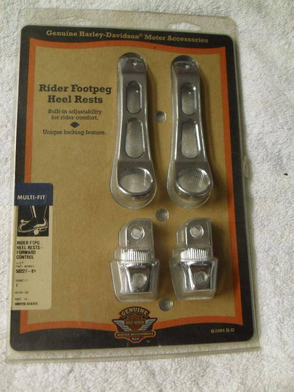 Harley davidson rider ftpg heel rests- forward control