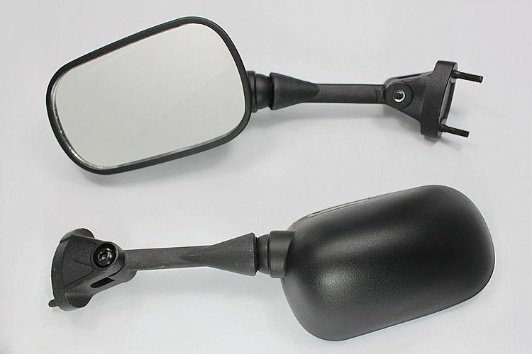 Motorcycle mirrors rearview mirror kawasaki ninjia zx6r 05-08 zx10r 04-08 black