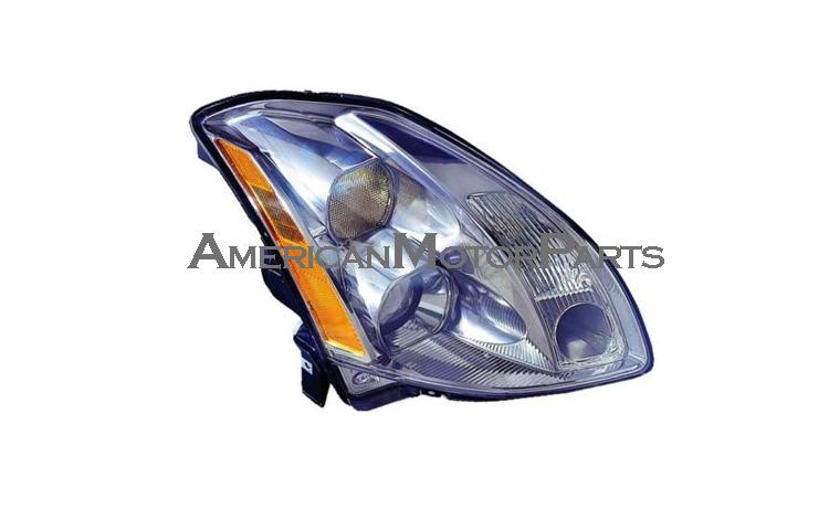 Right passenger side replacement headlight w/ hid type 05-06 nissan maxima 4dr