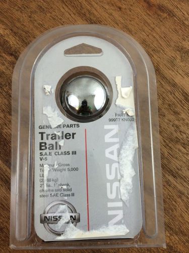 Nissan 999t7kn000 hitch ball class iii new