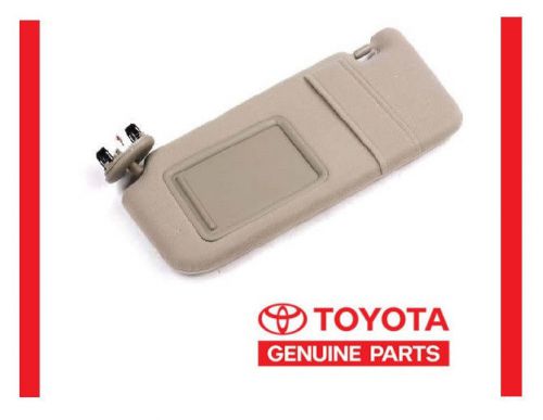 2007 2008 2009 2010 2011 toyota camry beige sun visor left driver with sunroof