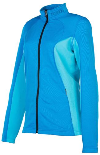 Klim womens blue sundance snowmobile jacket mid-layer snocross snow