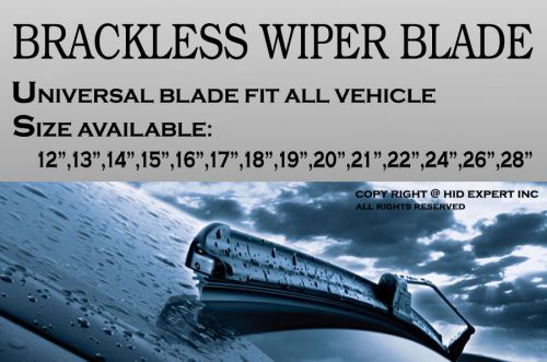 Icbeamer 19&#034; (482mm) j hook flexible soft layer design windshield wipe kp4873