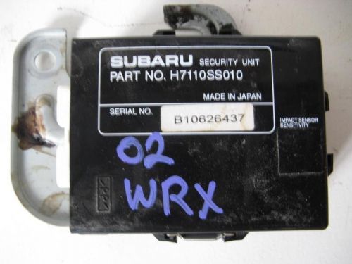 02 03 04 05 outback impreza anti-theft security module unit chassis ecm 15874