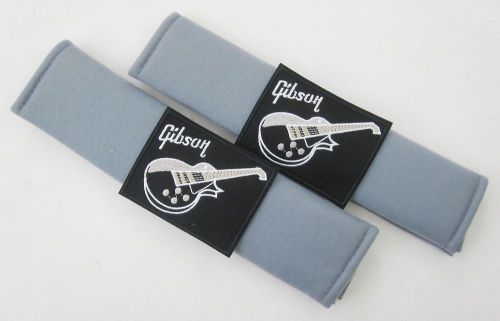 2 pcs car seat belt seatbelt shoulder pads cover gibson les paul guitar g