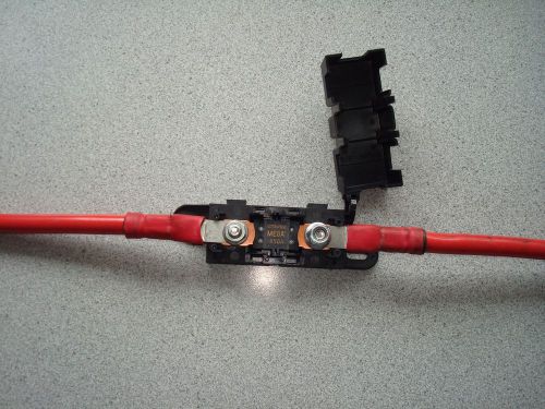 Little fuse 450a mega fuse holder block w/ battery cables