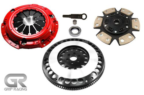 Grip stage 2 clutch &amp; 12lbs flywheel kit fits 89-99 240sx ka24e ka24de (1700)