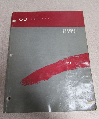 1990 infiniti q45 g50 series technical service product bulletins repair manual