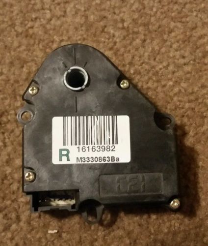 1990-1996; c4; ac heater blend door actuator; used corvette